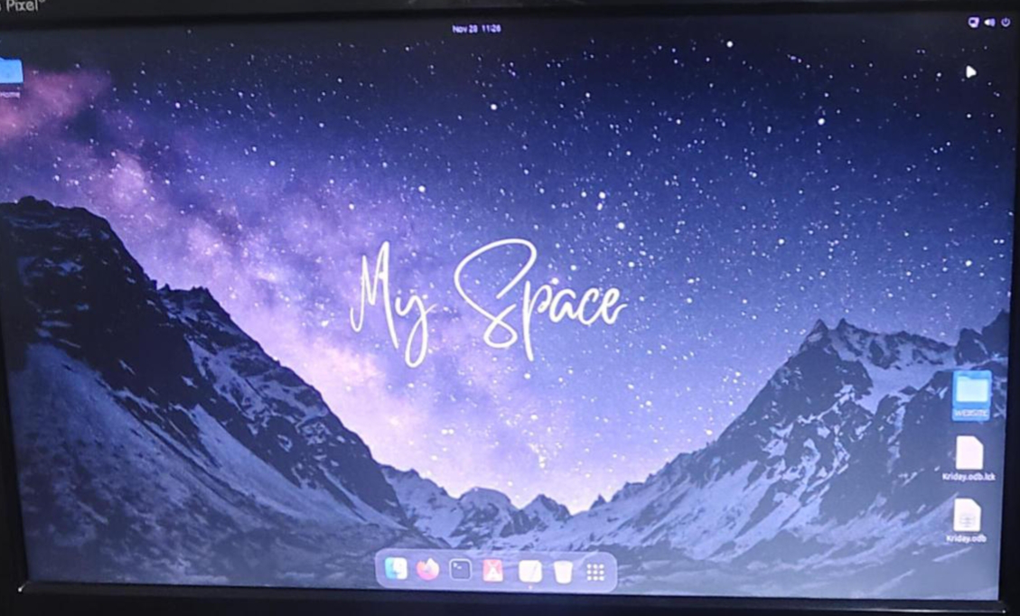 MaanyaOS screenshot 2